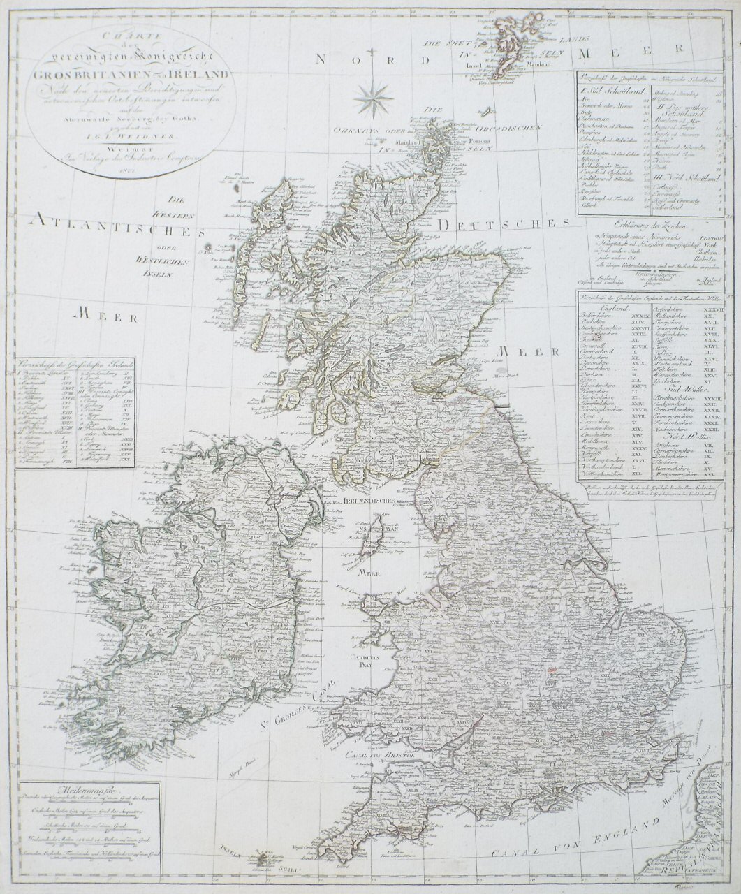 Map of British Isles